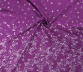 Violet jacquard floral pano 165 cm