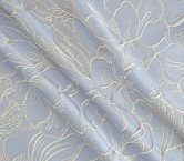 Beige jacquard lamÉ relief