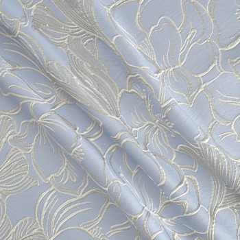 Lavender jacquard lam? relief