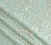 Green jacquard lamÉ relief