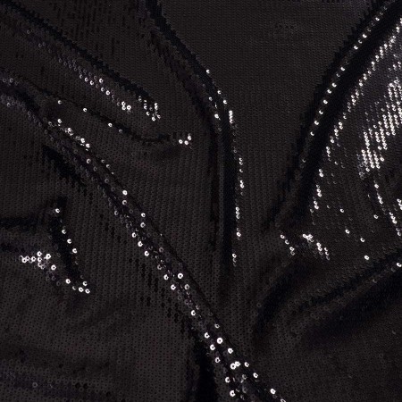 Black skin sequins