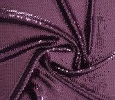 Purple sequins jersey stretch