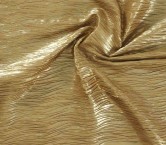 Gold plain 75036 pleated