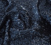 Marine curved sequins