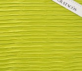 Apple green irregular pleats