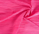 Pink irregular pleats