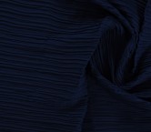 Navy irregular pleats